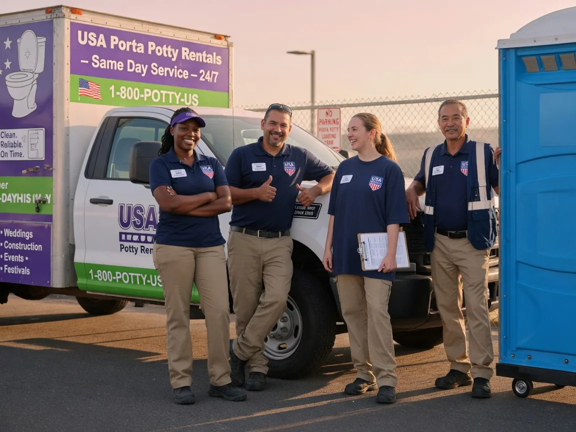 Porta Potty Rental company in Crabtree, OR